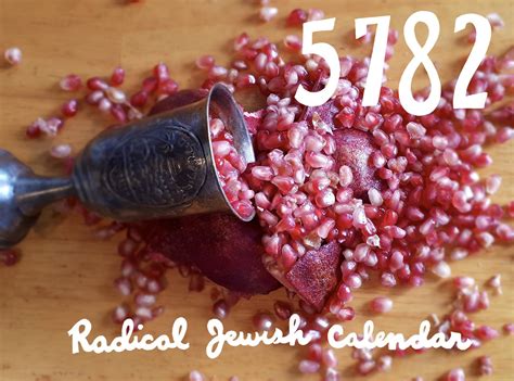 Radical Jewish Calendar 5782 Firestorm Books