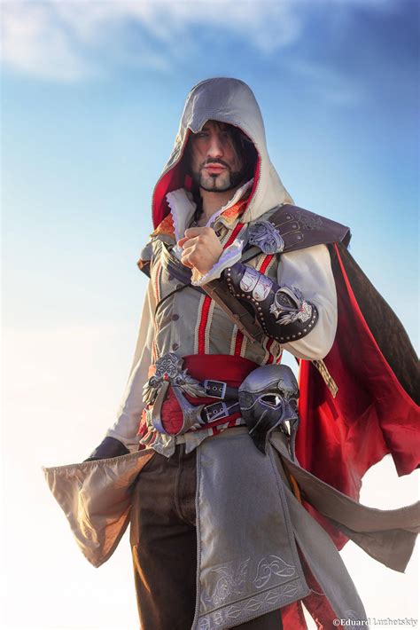 Ezio Auditore Assassassin S Creed Cosplay Art By