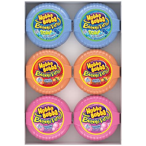 Hubba Bubba Bubble Tape Gum 2 Oz 12 Ct Walmart Com