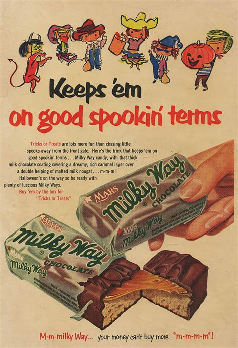 Halloween Candy Ads From The 1950s And 1960s