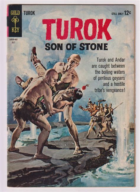 Turok Son Of Stone Vol 1 40 Silver Age Comic Book VG 4 0 July