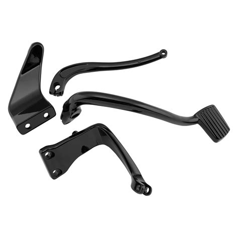 These forward controls move your feet approximately 12 (30cm) forward complete assemblies for both brake and shifter sides. Biker's Choice® - Harley Davidson Street Bob 2016 Mid ...