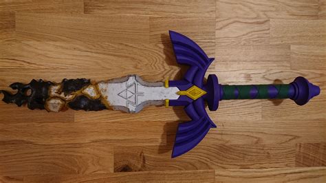 Self Corrupted Master Sword From The Legend Of Zelda Breath Of The