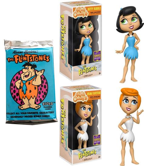 Buy Funko Ladies Of Bedrock Betty And Wilma Rock Candy Saturday Morning
