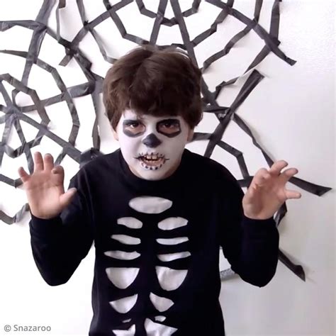 Déguisement Halloween facile : Squelette (DIY vidéo) - Idées conseils
