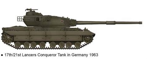 British Heavy Gun Tank Fv 214 Conqueror Mk Ii