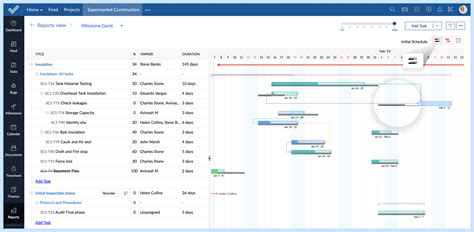 Execute Projects Better With Critical Path And Baseline Zoho Blog