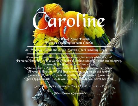 Caroline Name Meaning First Name Creations Caroline Name Names