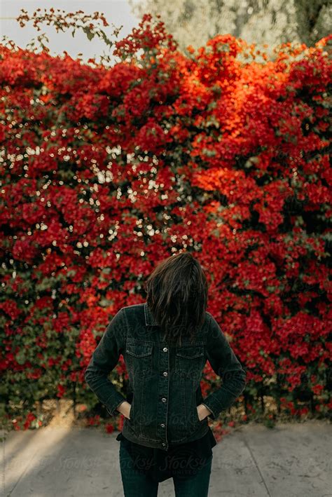 Woman Hiding Face With Hair By Stocksy Contributor Itla Stocksy