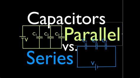 Capacitors 1 Of 11 Series Vs Parallel Circuits Youtube