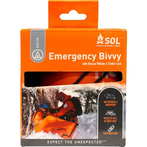 Sol Emergency Bivvy Survival Orange Exurbia