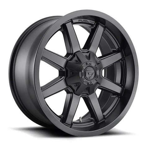 Fuel Wheels Silverado Maverick Matte Black 6 Lug Wheel 20x9 1mm