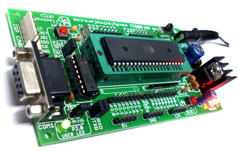 8051 Microcontroller Board With Zif Socket 8051 Kit My Technocare