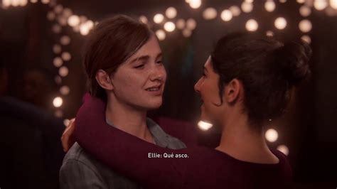 Ellie Y Dina Se Besan En La Fiesta The Last Of Us 2 Español Latino