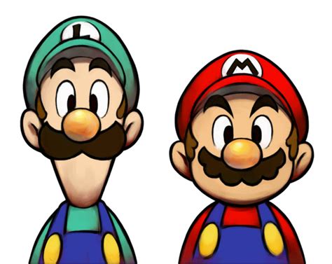 Imagen Caras De Mario Y Luigi Mlsspng Super Mario Wiki La