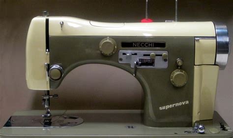 Mi Vintage Sewing Machines Necchi Bu Supernova 1956