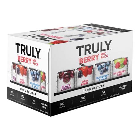 Truly Berry Mix Pack Hard Seltzer 12 Pack 12 Oz Canned Norfolk