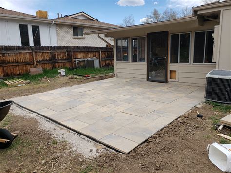 The large pavers (24x16) i received were very prone to cracking. DIY 16x16 Paver Patio : HomeImprovement