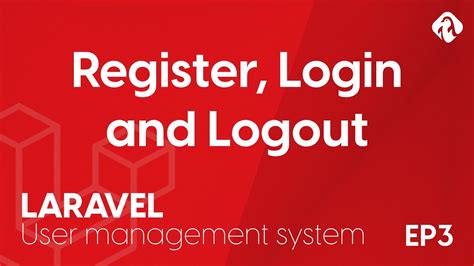User Registration Login And Logout With Laravel Fortify Ep3 Laravel 8