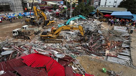 Building Collapse In Cambodian City Kills At Least 24 The New York Times