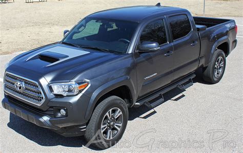 Just plug in your compatible iphone® 3 and get directions, make calls, send and receive messages, listen to your own playlist and more. 2015-2020 Toyota Tacoma Hood Decal SPORT HOOD Hood Wrap ...