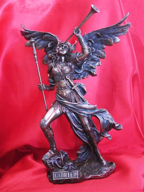 Arcangel Gabriel Veronese Bronze Regalos Boga