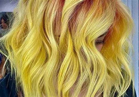 Fantastic Yellow Hair Color Trends For Women In 2020 Yellow Hair