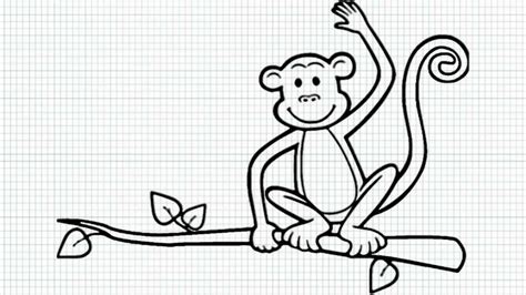 31+ How To Draw A Monkey Easy Images - Shiyuyem