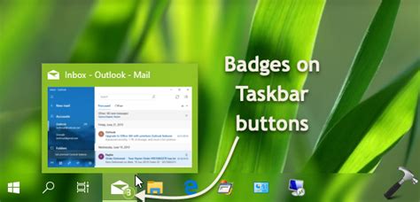 How To Showhide Badges On Taskbar Buttons In Windows 10 All In One Photos