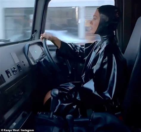 Kanye West Posts Clip Of Bianca Censori Driving In Full Body Look With