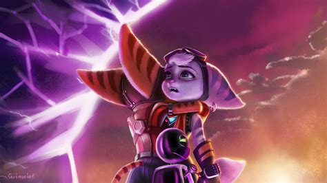 Artstation Rivet Fanart Ratchet And Clank