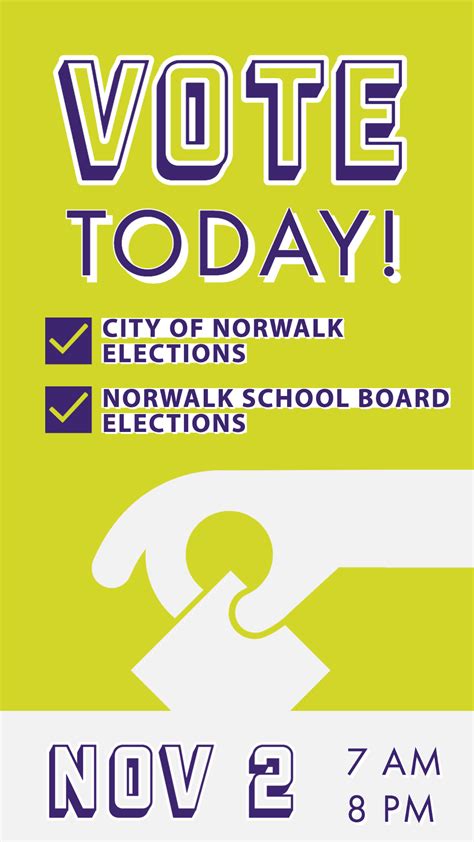 Vote Today In City And School Board Elections Norwalk High School