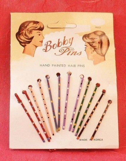 Chronically Vintage Packaging Makes Perfect Vintage Bobby Pins