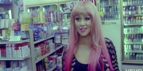Christina Aguileras Your Body Video Includes More Hair Colors Than
