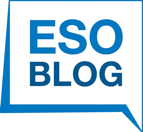 Logo: ESOblog in colour | ESO