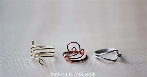 Phanessas Crafts Diy Wire Rings