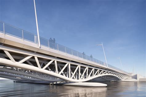 Grimshaw Adds Two New Bridges In Amsterdam With An Ecological Design