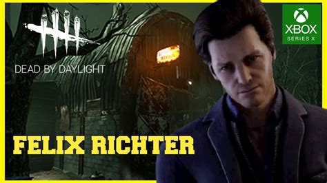 felix richter em dead by daylight gameplay xbox series x youtube