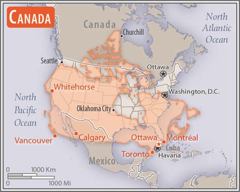 Canada Area Comparative Geography
