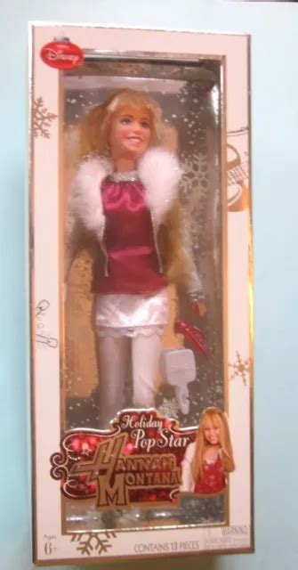 Disney Hannah Montana Holiday Pop Star Doll Nrfb 1500 Picclick