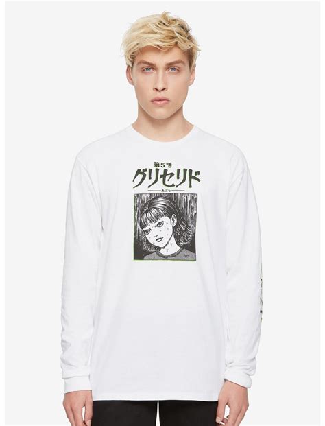 Junji Ito Glyceride Long Sleeve T Shirt Hot Topic