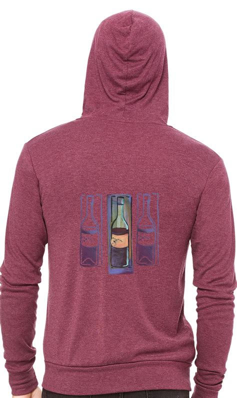 The absolute largest selection of fashion clothing, wedding apparel and costumes with quality guaranteed online! Wine Bottles Women's Recycled Zipper Hoodie - YeahYeah ...