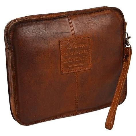 Ashwood Shoreditch Leather Tablet Ipad Sleeve 7991 The