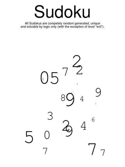 Start by selecting the number of puzzles: 10-Evil-Sudoku-Puzzles-Book-01 | Logic Puzzles | Abstract ...