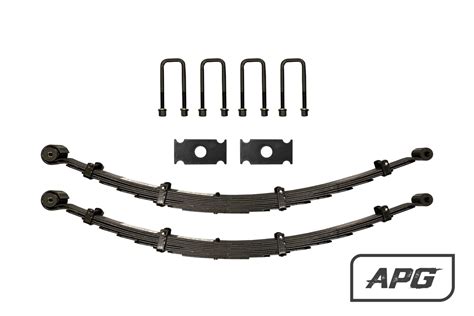 Apg Standard Progressive Leaf Spring Kit By Deaver Spring Apg