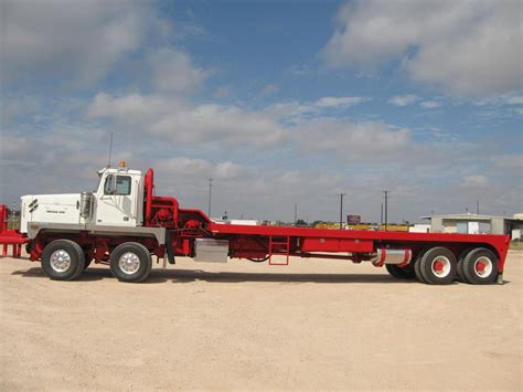 486 Wheel Base Western Star Oilfield Truck Oilfield Trucking