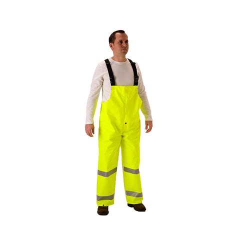 Nasco Fr Class E Hi Vis Yellow Arclite Air Made In Usa Bib Overalls 1701tfy