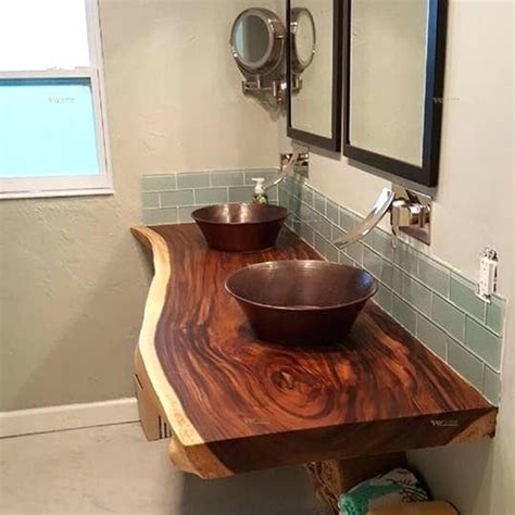 Wood Bathroom Countertop 75 Beautiful Bathroom With Wood Countertops