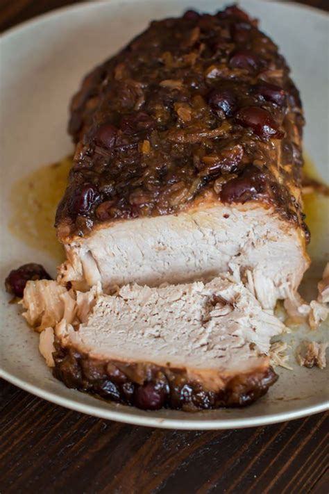 Good enough for company, easy enough for everyday. Slow Cooker Cranberry Pork Loin | Recipe | Pork loin ...