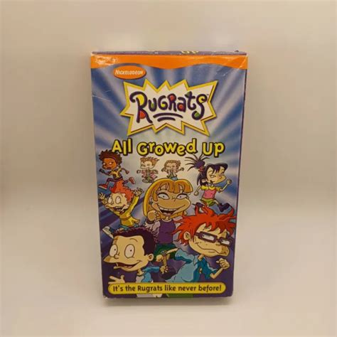NICKELODEON RUGRATS VHS Lot Orange The Movie In Paris Mommy Mania All